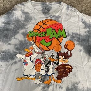 Space Jam tie dye shirt